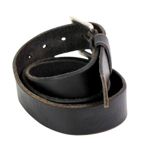 Wolverine BLACK GENUINE LEATHER 1 1/2"Wd CASUAL DRESS MEN'S BELT Sz 38/95 (78t - Picture 5 of 15